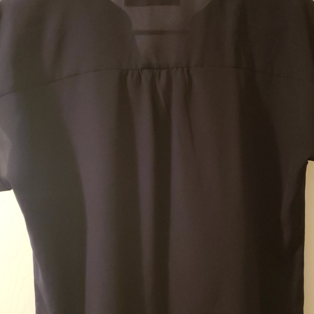 Dark Navy blue The Limited button up t-shirt - Picture 4 of 4